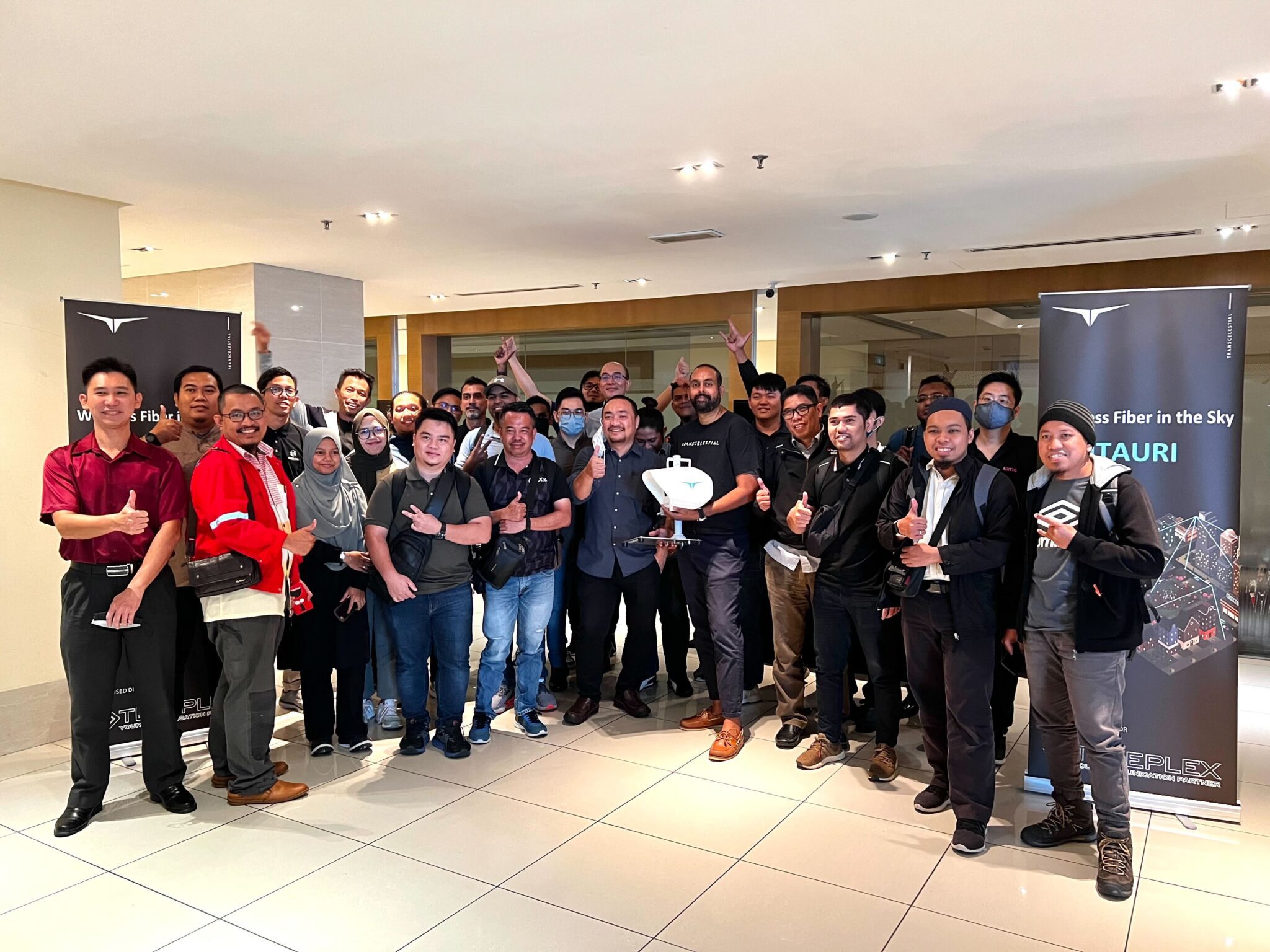 Transcelestial | Wireless Laser Communications | News