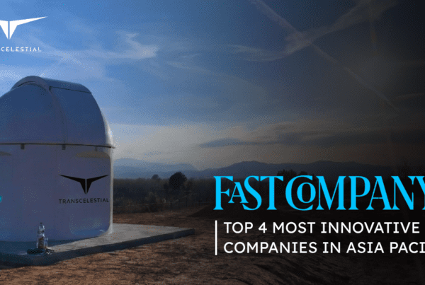 Transcelestial ranks among top 4 world most innovative companies featured by fast company list in 2026
